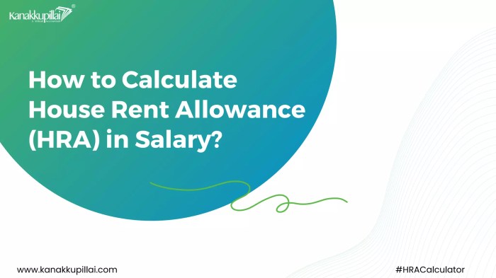 How to calculate rent for house