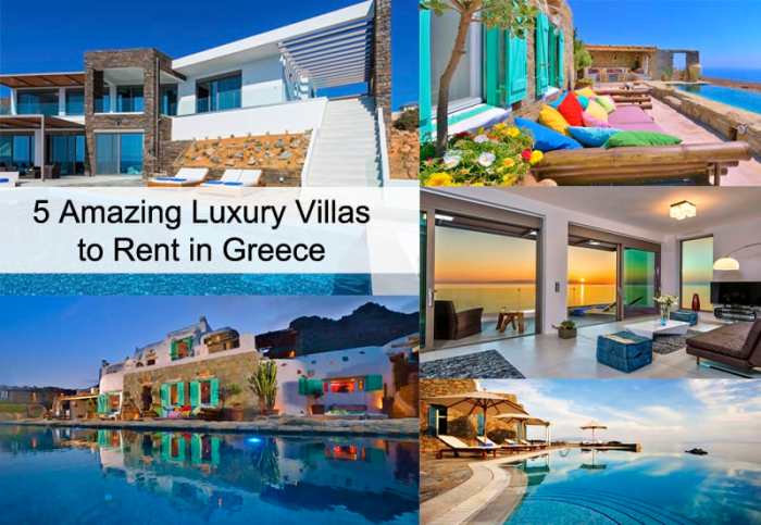 Rent a house in greece